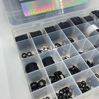 Ecoの友好的なゴム製Oリングのシールの表面の塩素処理ID 3×OD 6MMへのID 44×OD 51。4MM