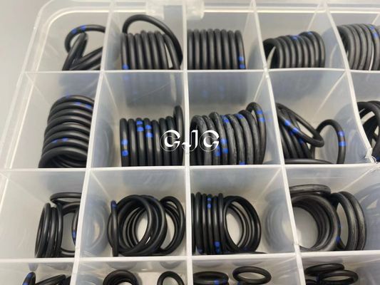 温度の抵抗FKM NBR材料が付いているKATOの掘削機のOリングのシールの取り替え