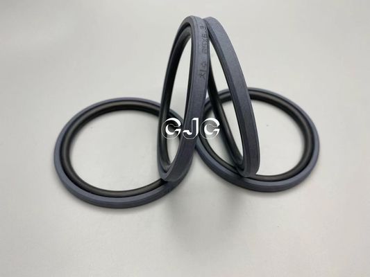 黒い水圧シリンダオイル シールのキット700-80-62350 PTFE FKM材料