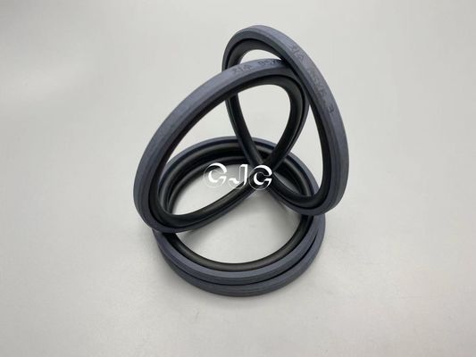 黒い水圧シリンダオイル シールのキット700-80-62350 PTFE FKM材料