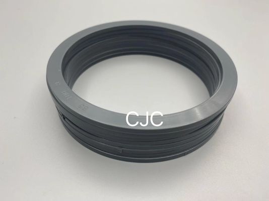 58*100*3バックアップ リングの満ちている明るい耐久力のある予備品純粋なPTFEの青銅色